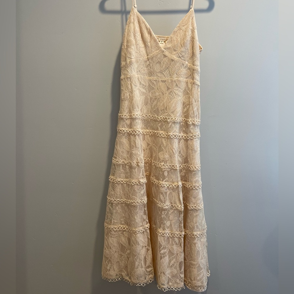 Gorgeous lace midi dress